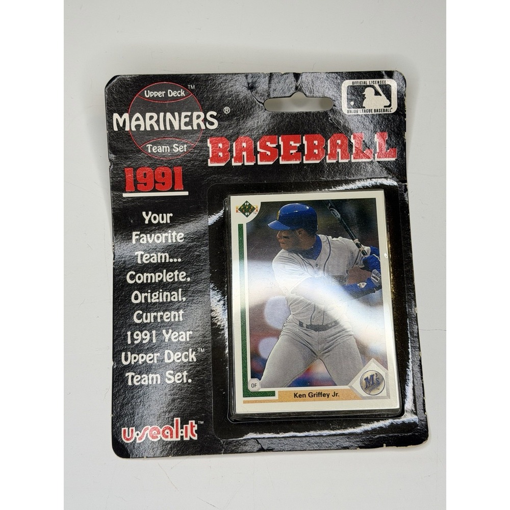 Mariners Upper Deck 1991 Set with Griffey and  Martinez Johnson